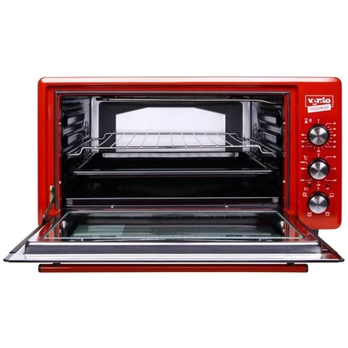 Електрична духовка настільна Ventolux ERIKA RED: Розміри 34х60.8х46 см