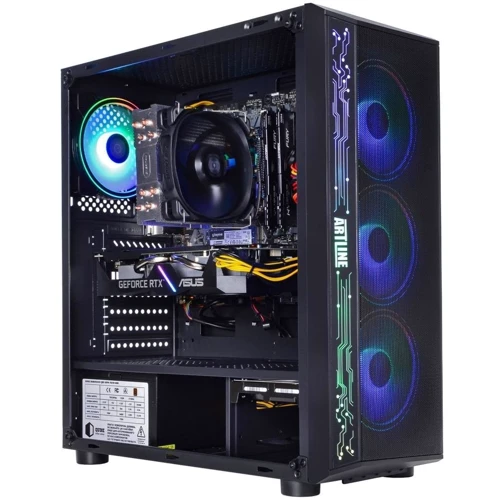 Персональный компьютер (ПК) ARTLINE Gaming X63 (X63v20): Процессор AMD Ryzen 5 5600X (3.7 - 4.6 ГГц)