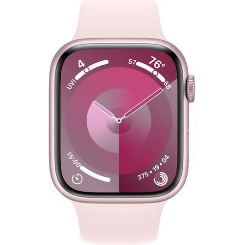 Apple Watch Series 9 45mm GPS Pink Aluminum Case with Pink Sport Band - M/L (MR9H3)Approved Вітринний зразок: Виробник Apple