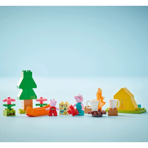 Конструктор LEGO DUPLO Peppa Pig Туристический поход 32 детали (10452): Рекомендуемый возраст от 2 лет