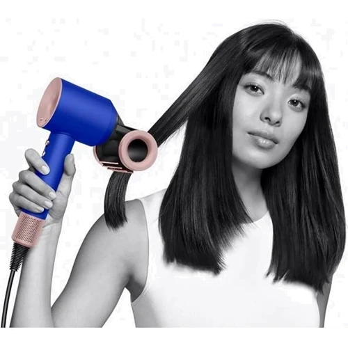 Фен Dyson Supersonic HD15 Gift Edition Blue/Blush (460580-01) (China): Дополнительные параметры Подача холодного воздуха, Концентратор, Ионизация