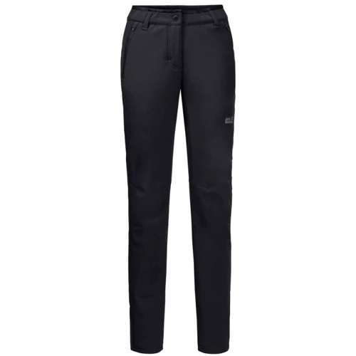 Брюки Jack Wolfskin Zenon Softshell Pants Women 1505111-6000 42 черные