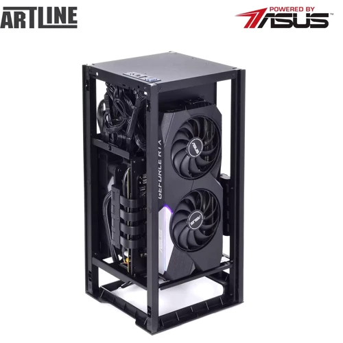 Персональный компьютер (ПК) ARTLINE Overlord H1 (H1v65w): Видеокартка GeForce RTX 3060 12GB