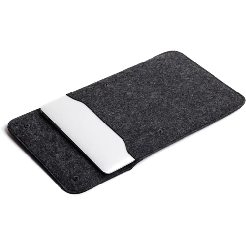 Gmakin Case Slim Felt Two Buttons Blue/Black (GM66-12) for MacBook 12": Материал войлок