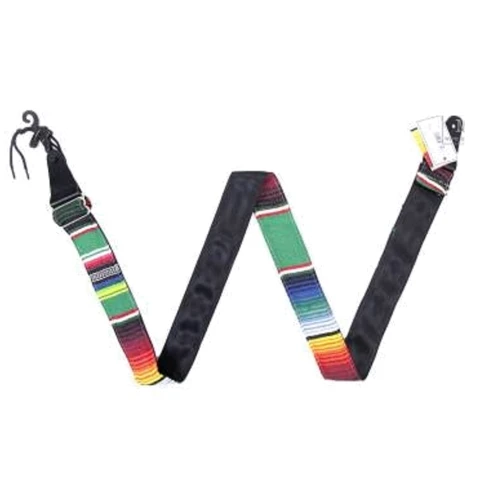 Гитарный ремень FENDER STRAP 2" SERAPE GREEN MULTI фото 4
