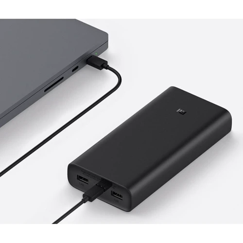 Внешний аккумулятор Xiaomi Mi Power Bank 20000mAh USB-C 50W QC3.0 Black (PB200SZM/BHR5080CN): Количество USB 3