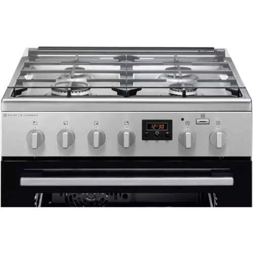 Плита комбинированная Electrolux LKK660220X: Тип варочной поверхности газовая