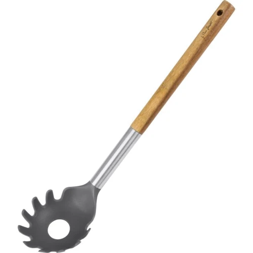 Ложка для спагетти Lamart Wood пластиковая с деревянной ручкой (LT3980): Тип Ложка для спагетти