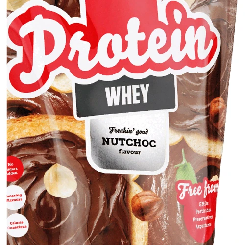 Протеин Prozis Whey Protein Freakin Good 400 g /13 servings/ NutChoc: Вкус Шоколад, Орех