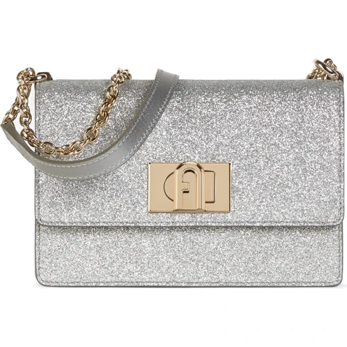 Женская сумка кросс боди Furla 1927 Mini Crossbody 20 серебристая (BAFKACOA.0055AR000): Пол Женский