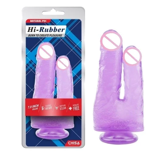 Фаллоимитатор двойной CHISA 7.9 Inch Dildo Purple