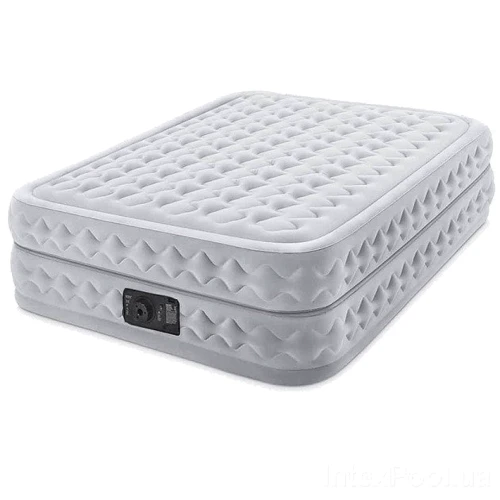 Надувний матрац Надувна ліжко з вбудованим електронасосом Intex Supreme Air-Flow Bed, 152 х 203 х 51 см. (64490)