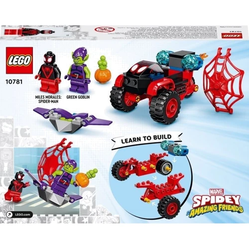 Конструктор LEGO Super Heroes Marvel Майлз Моралес: техно-трайк Человека-Паука (10781) фото 5