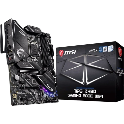 MSI MPG Z490 GAMING EDGE WIFI: Додатково Радіатор на VRM, Підтримка UEFI, Підтримка RAID