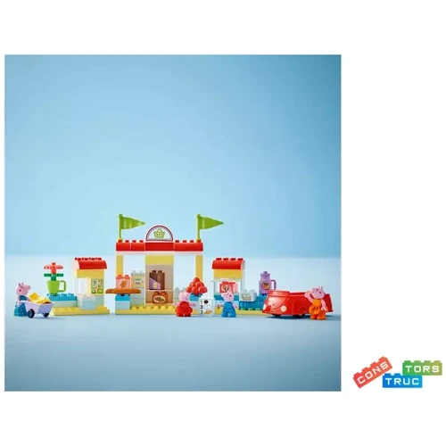 Конструктор LEGO DUPLO Peppa Pig Супермаркет Пеппы (10434): Количество деталей, шт. 70