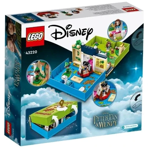 Конструктор LEGO Disney Princess Книга приключений Питера Пена и Венди 111 деталей (43220): Количество деталей, шт. 111