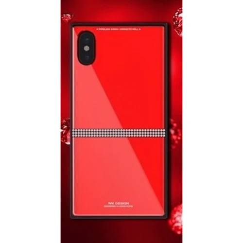 Чехол для iPhone WK Cara Case Red for iPhone X/iPhone Xs: Материалы поликарбонат и полиуретан
