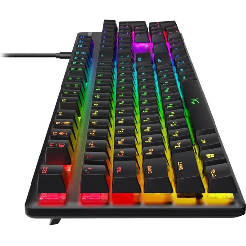 Клавиатура Kingston HyperX Alloy Origins USB (HX-KB6RDX-RU): Количество клавиш 104