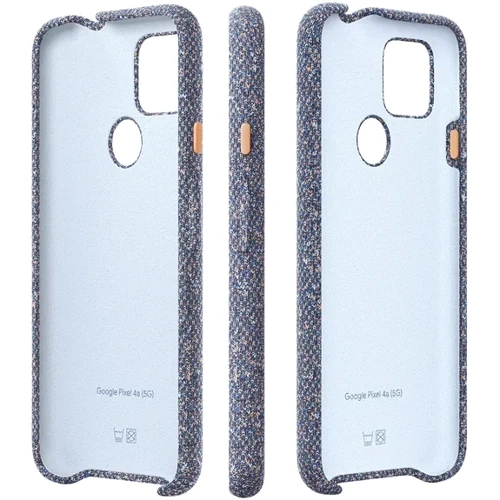 Чехол для телефонов Google Official Fabric Blue Confetti for Google Pixel 4a 5G (GA02063) фото 8