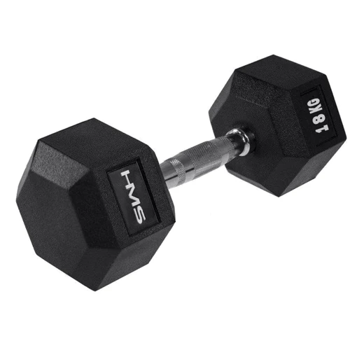 Гантель HMS HEX PRO 18 кг (5907695518115)