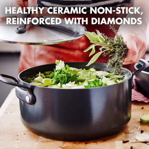 Каструля GreenPan Craft із кришкою 24 см 4.9 л (CC002267-001)