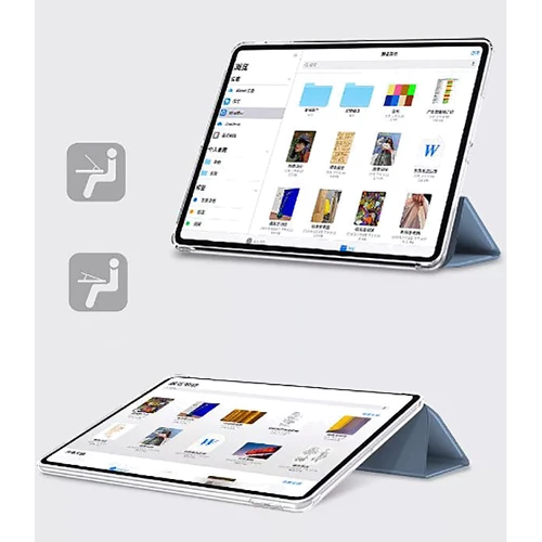 Аксесуар для iPad BeCover Case Book Soft TPU Tri Fold Light Blue (707527) для iPad 10.2" (2019-2021): Тип аксесуара чехол