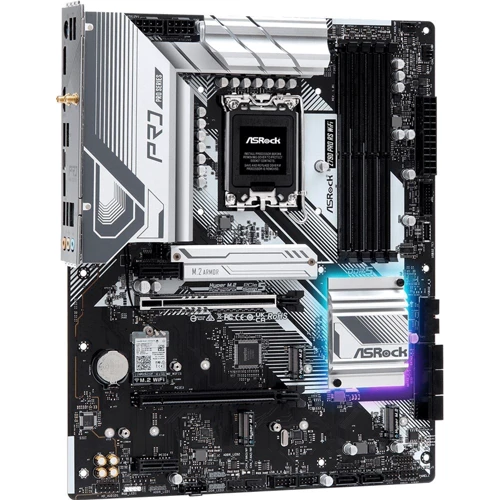 ASRock Z790 PRO RS WIFI: Оперативная память 4xDDR5 7200+ МГц, до 192 ГБ