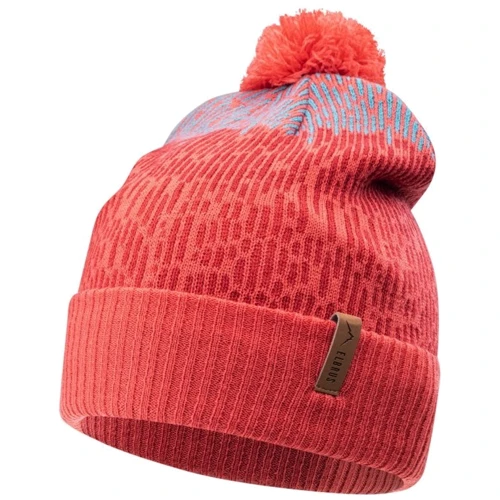 Женская шапка Elbrus Tail Wo`s-Hibiscus/Blue Bird красная (5902786385485)