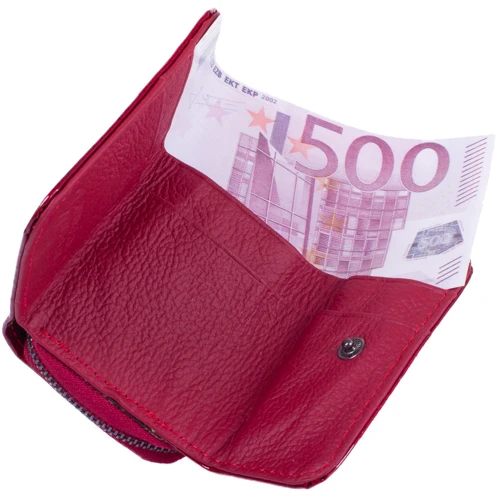 Женский кошелек Lorenti красный (DNKWL3229-RS-red): Формат кошелька Горизонтальный