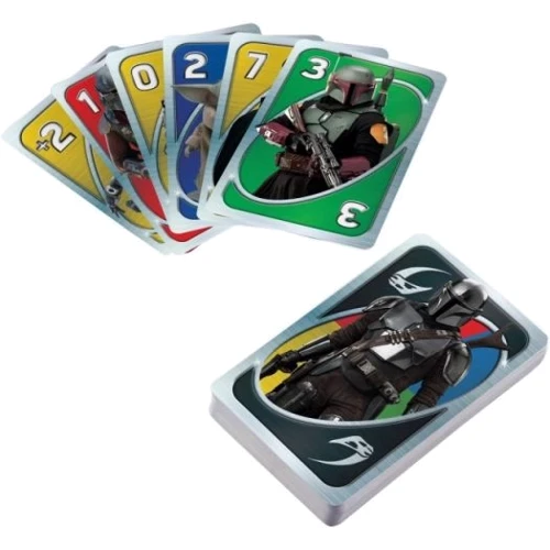 Настольная игра Mattel Games UNO Мандалорец (HJR23): Вид карточные