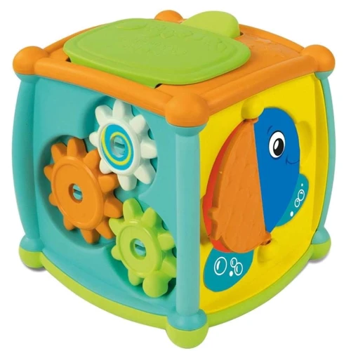 Развивающая игрушка Clementoni Peekaboo Activity Cube (17672): Материал Пластмасса