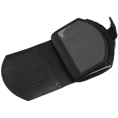 Женский кошелек Horse Imperial черный (k1001b-black): Формат кошелька Вертикальный
