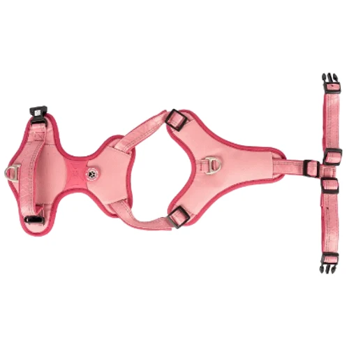 Шлея Max & Molly Smart ID Sport Harness Matrix 2.0 Rose/M 48-65 см розовая (4255636810264) фото 4