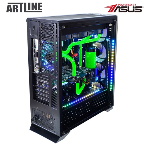 Персональный компьютер (ПК) ARTLINE Overlord P96 (P96v05Win): Объем накопителя 1 ТБ SSD + 1 ТБ SSD