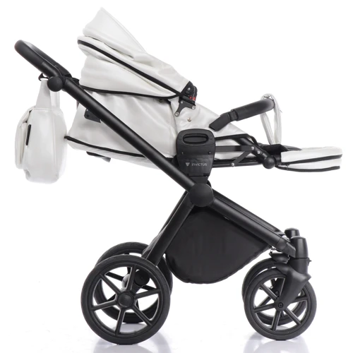 Коляска універсальна 2 в 1 Invictus V-Dream LUX 08 White with Black (71409) фото 14
