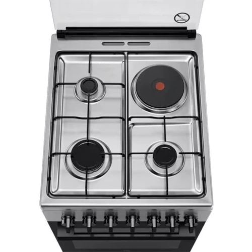 Плита комбінована Electrolux LKM520011X: Тип духовки электрическая