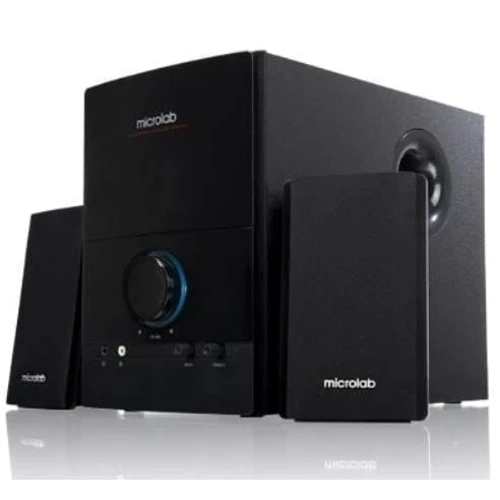 Акустична система Microlab M-500 Black: Вихідна потужність колонок 24 Вт (2х12 Вт)
