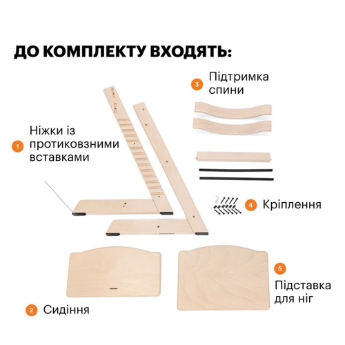 Стульчик Stokke Tripp Trapp Whitewash (100105)