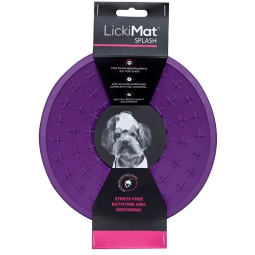 Килимок для повільного харчування LickiMat DOG SPLASH PURPLE для собак (9349785005147)
