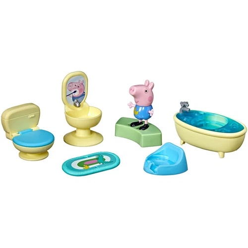 

Игровой набор Peppa - Ванная комната (мебель, фигурка Джорджа)