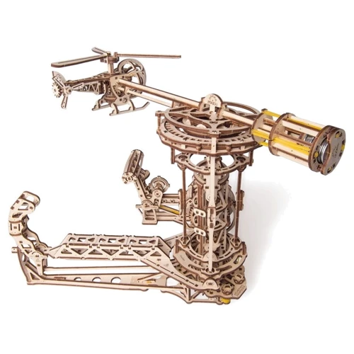 Механічний 3D пазл Ugears Авіатор (70053): Кількість фрагментів, шт 726