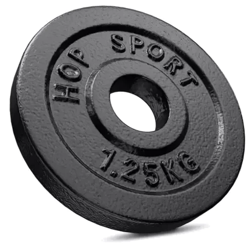 Млинці для штанг і гантель Hop-Sport ELITUM сет із металевих дисків 4 х 1.25 кг: Тип Наборные