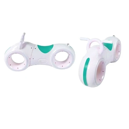 Дитячий толокар Трон Космо-байк Bluetooth Keedo HD-K06 (Біло-Зелений)