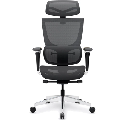 Кресло Mealux S8 Air Black (арт. HF-S8P M/B)	: Материал корпуса Пластик, Металл