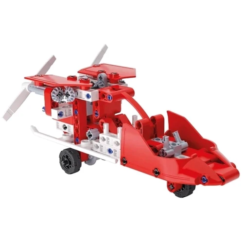 Конструктор 2 в 1 Clementoni Firefighting Helicopter серия Science & Play 160 деталей (75075)