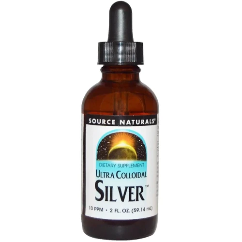 Source Naturals Ultra Colloidal Silver, 10 PPM, 2 fl oz (59.14 ml) (SNS-00220)