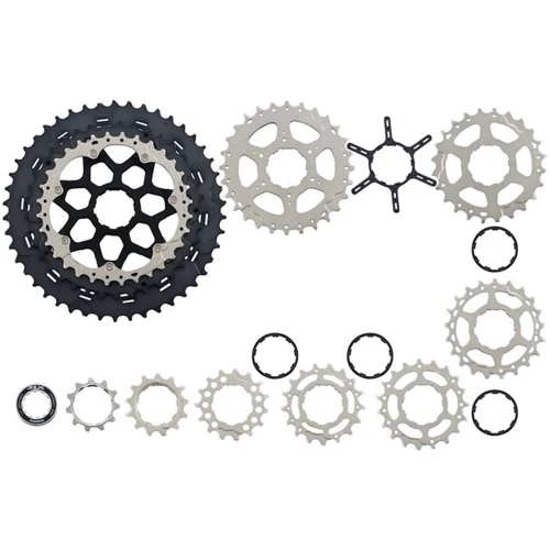 Кассета Shimano CS-M7000 SLX, 11-46 11-з (ICSM7000146): Диапазон зубьев 11-46T