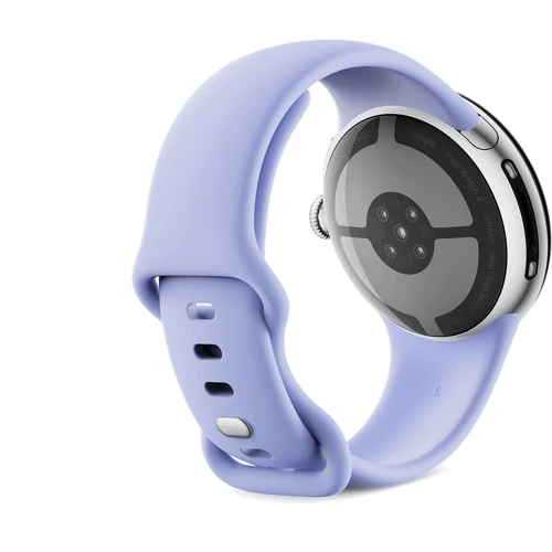 Смарт-часы Google Pixel Watch 4 41mm LTE Polished Silver Aluminium Case with Iris Active Band