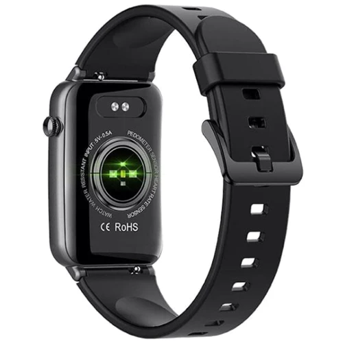Смарт-часы Kumi U3 Black: Дисплей Диагональ: 1,57 Разрешение: 320х200