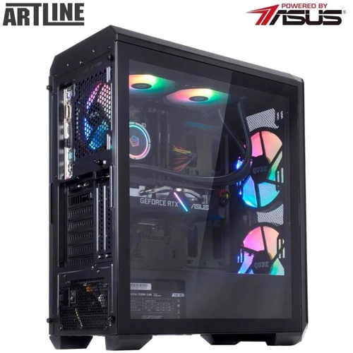 Персональный компьютер (ПК) ARTLINE Overlord X83 Windows 11 Home (X83v32Win): Видеокартка GeForce RTX 4070 SUPER 12GB